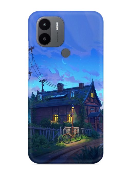 Beautiful Village House Snap Case for Poco C50