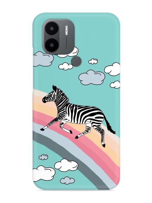 Running Zebra Snap Case for Poco C50 Zapvi