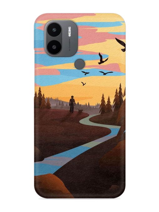 Natural Landscape Art Snap Case for Poco C50 Zapvi