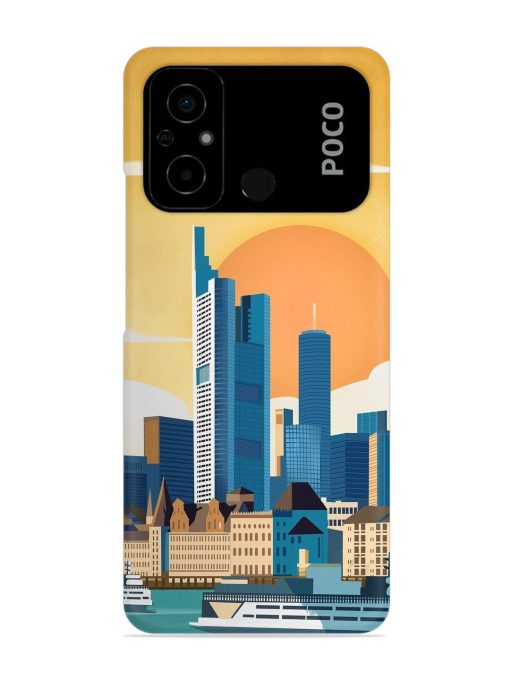 Germany Frankfurt Snap Case for Poco C55 Zapvi