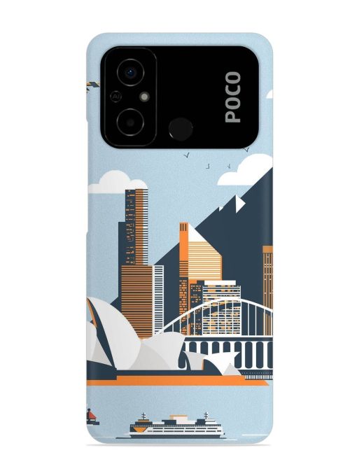 Sydney Opera Landscape Snap Case for Poco C55 Zapvi