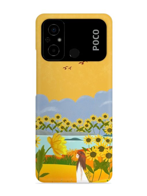 Beginning Of Autumn Snap Case for Poco C55 Zapvi