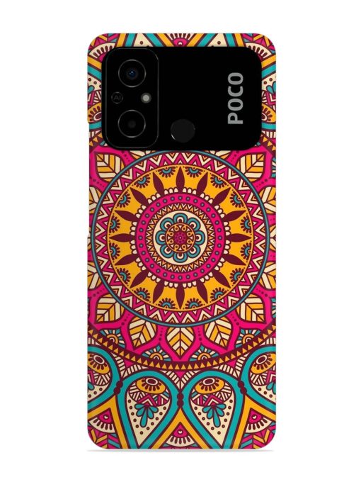 Mandala Joy Snap Case for Poco C55