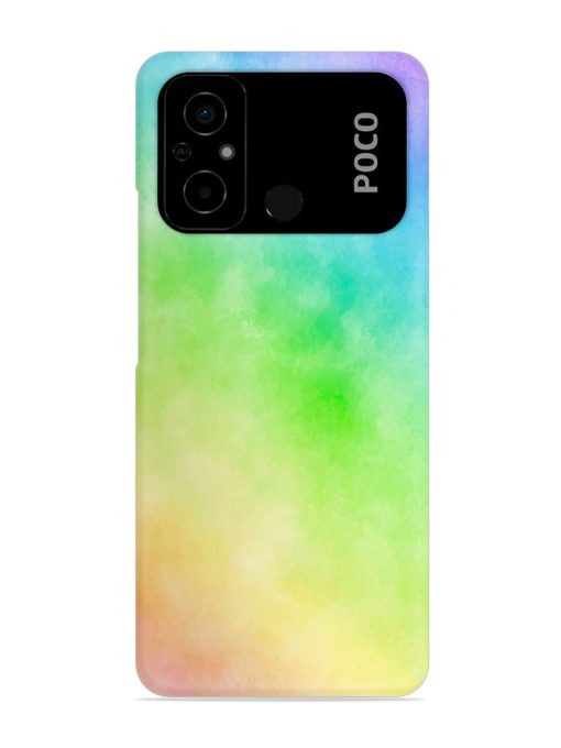 Watercolor Mixture Snap Case for Poco C55