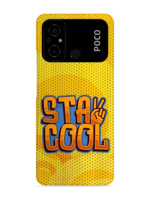 Stay Cool Snap Case for Poco C55 Zapvi