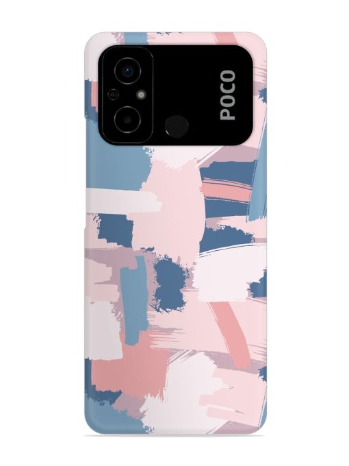 Vector Seamless Grunge Snap Case for Poco C55 Zapvi