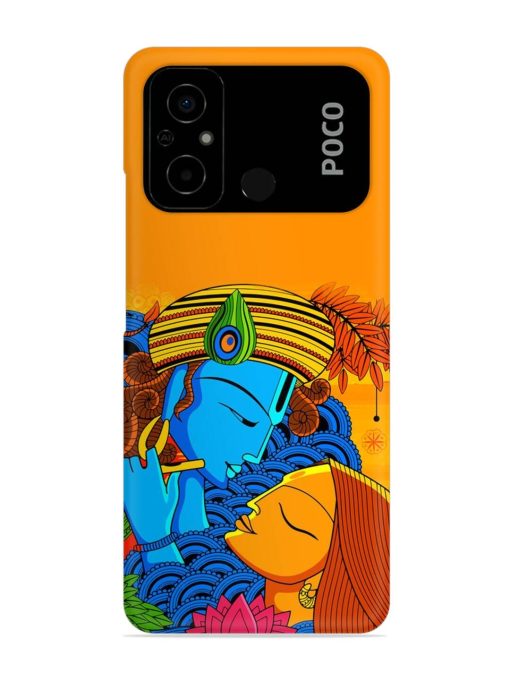 Illustration Hindu Goddess Snap Case for Poco C55 Zapvi