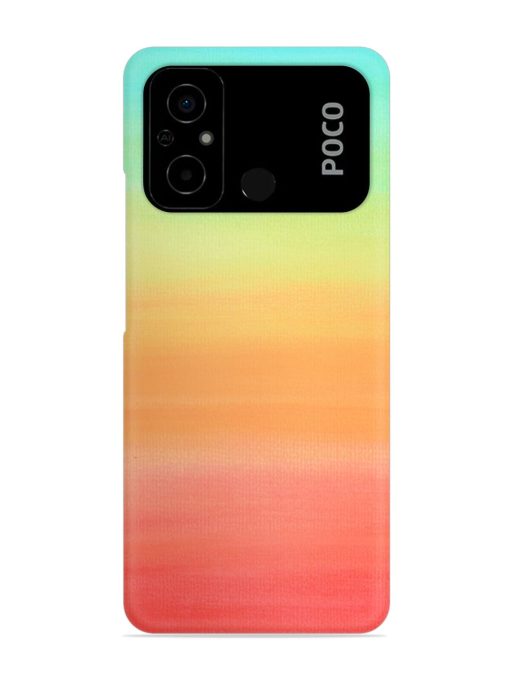 Background Sky Watercolor Snap Case for Poco C55 Zapvi