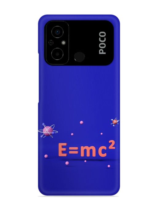 Formula Relativity Equation Snap Case for Poco C55 Zapvi