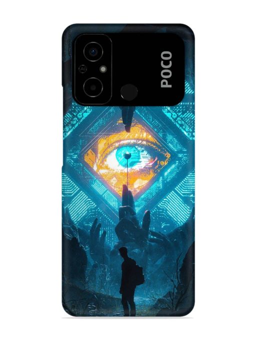 Arcane Eye Snap Case for Poco C55 Zapvi