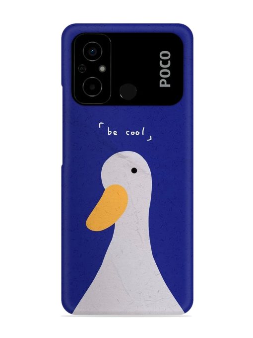 Be Cool Duck Snap Case for Poco C55 Zapvi