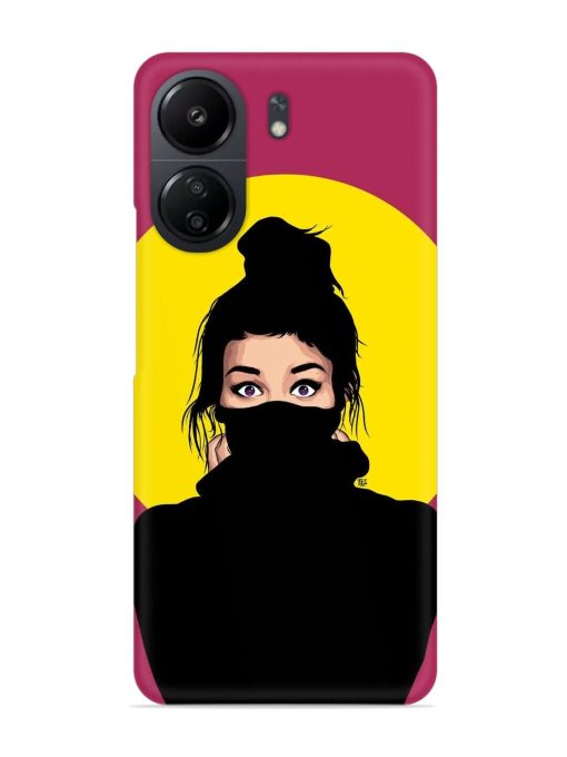 Girly Vector Snap Case for Poco C65 Zapvi