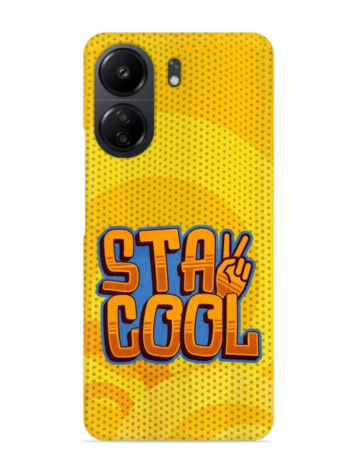 Stay Cool Snap Case for Poco C65 Zapvi