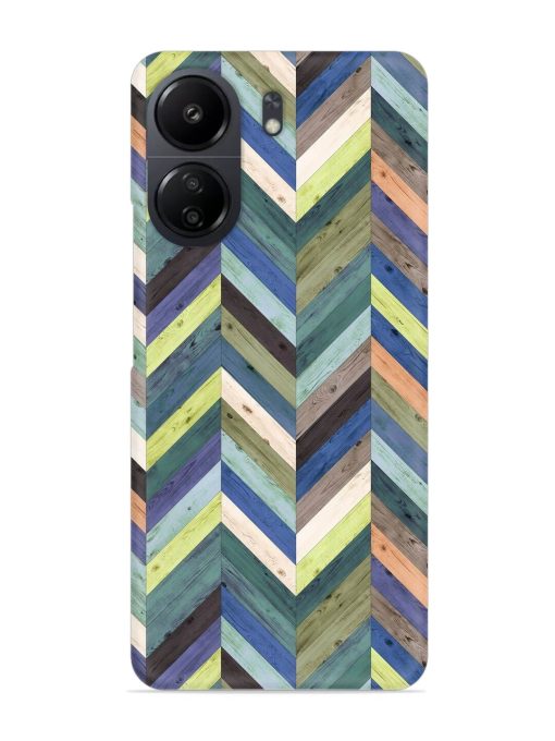 Chevron Random Color Snap Case for Poco C65