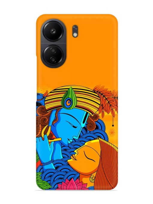 Illustration Hindu Goddess Snap Case for Poco C65 Zapvi