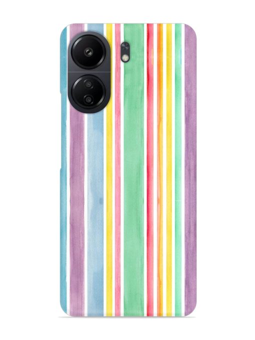 Hand Drawn Watercolor Snap Case for Poco C65