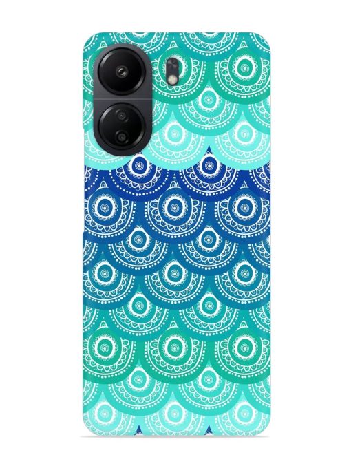 Ethnic Seamless Pattern Snap Case for Poco C65