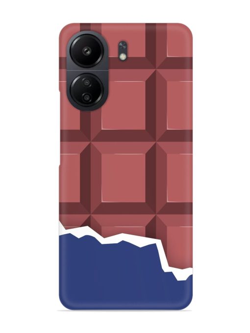 Chocolate Vector Art Snap Case for Poco C65