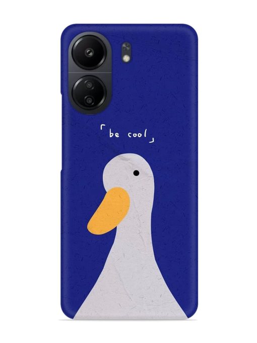 Be Cool Duck Snap Case for Poco C65 Zapvi