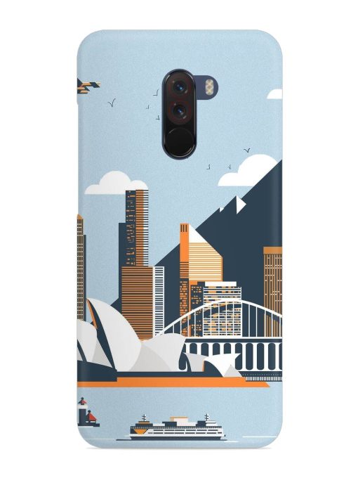 Sydney Opera Landscape Snap Case for Poco F1 Zapvi