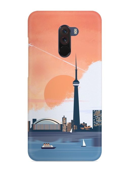 Toronto Canada Snap Case for Poco F1 Zapvi