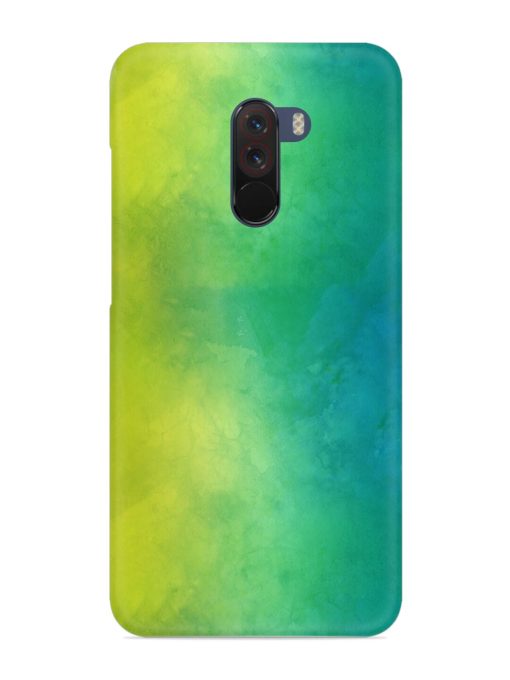 Yellow Green Gradient Snap Case for Poco F1