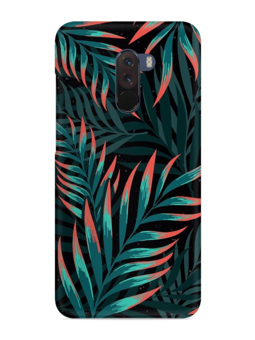 Green Leaf Art Snap Case for Poco F1