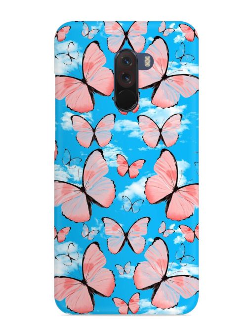 Seamless Pattern Tropical Snap Case for Poco F1 Zapvi