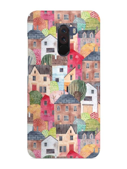 Abstract Seamless Pattern Snap Case for Poco F1