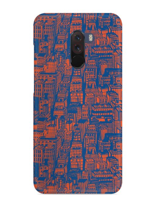 Hand Drawn Seamless Snap Case for Poco F1