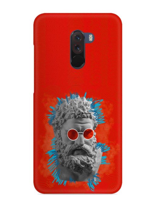 Contemporary Art Concept Snap Case for Poco F1 Zapvi