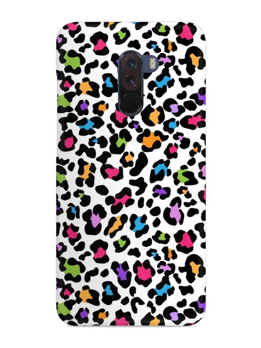 Seamless Leopard Pattern Snap Case for Poco F1 Zapvi