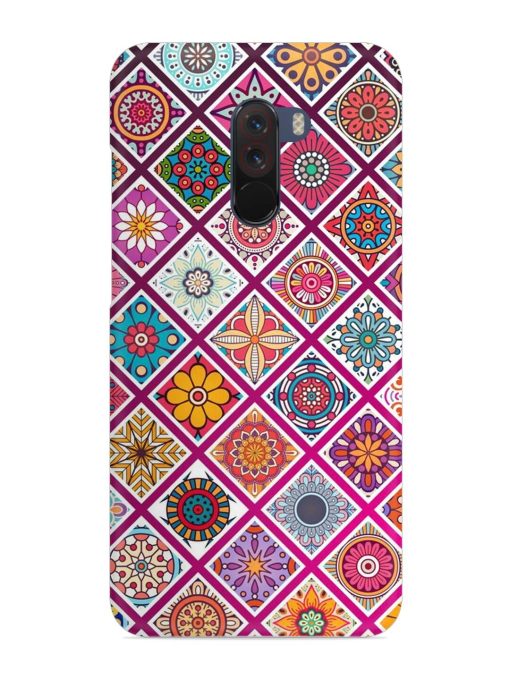 Seamless Tile Pattern Snap Case for Poco F1