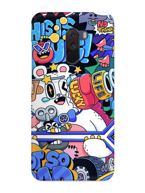 Universal Doodle Snap Case for Poco F1