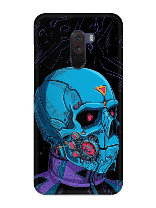 Skull Robo Vector Snap Case for Poco F1 Zapvi