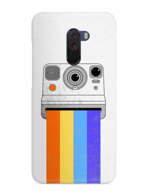 Retro Camera Art Snap Case for Poco F1 Zapvi