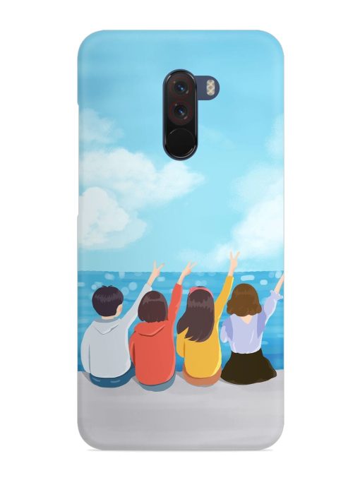 Happy Kids Snap Case for Poco F1