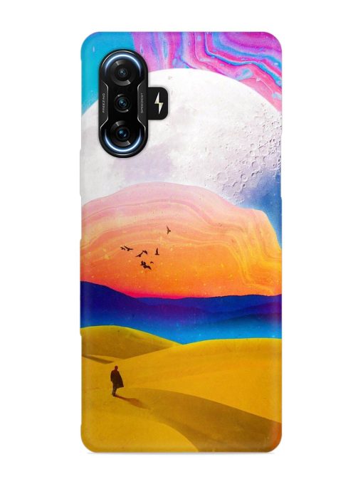 Sandy Desert Snap Case for Poco F3 Gt (5G) Zapvi