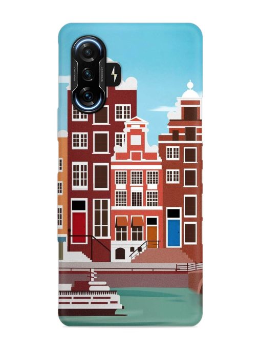 Scenery Architecture Amsterdam Landscape Snap Case for Poco F3 Gt (5G) Zapvi