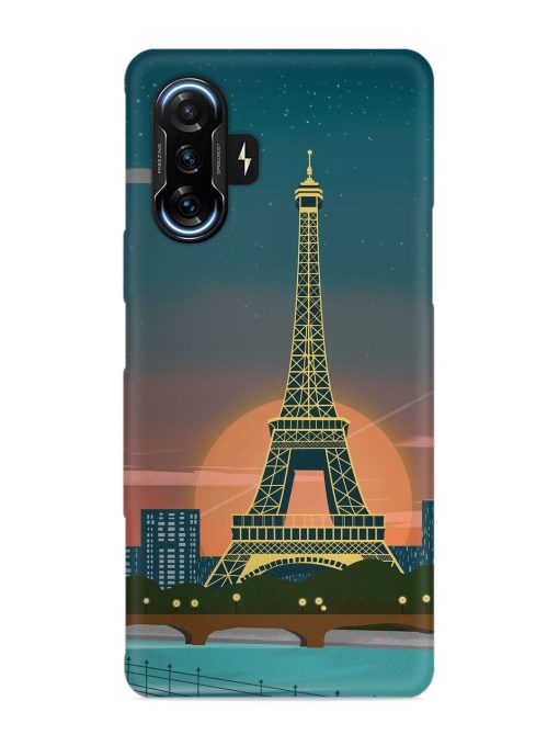 Scenery Architecture France Paris Snap Case for Poco F3 Gt (5G) Zapvi