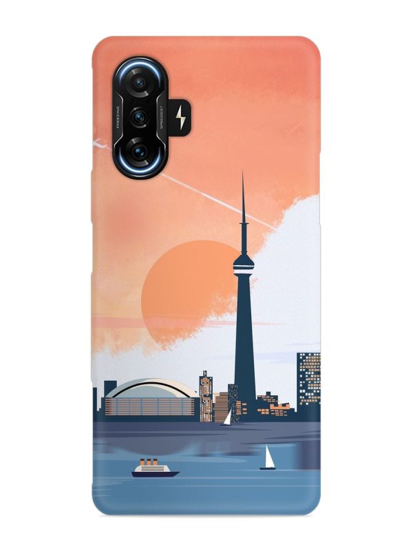 Toronto Canada Snap Case for Poco F3 Gt (5G) Zapvi