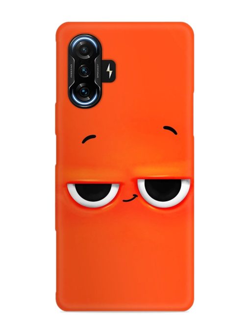 Smiley Face Snap Case for Poco F3 Gt (5G)