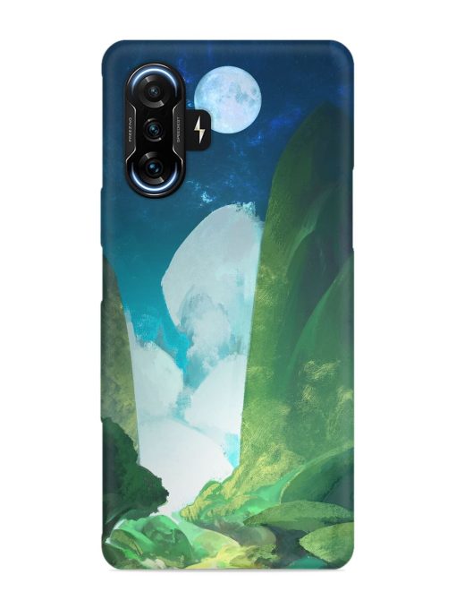 Abstract Art Of Nature Snap Case for Poco F3 Gt (5G) Zapvi