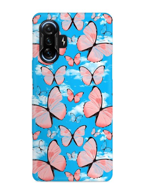 Seamless Pattern Tropical Snap Case for Poco F3 Gt (5G) Zapvi