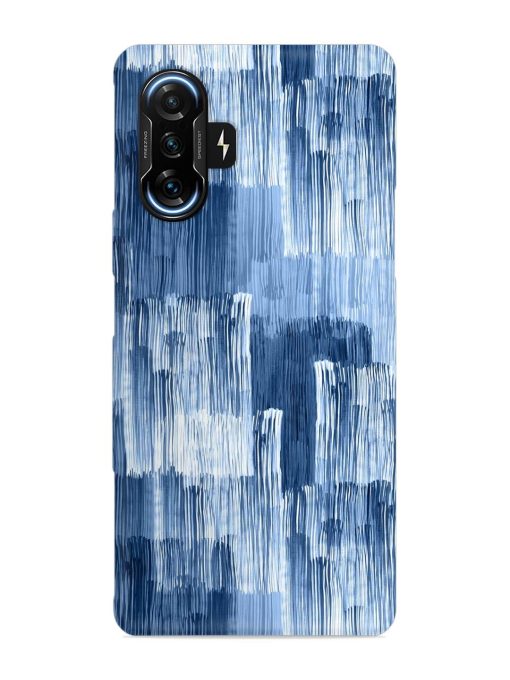 Abstract Pattern Stripes Snap Case for Poco F3 Gt (5G) Zapvi