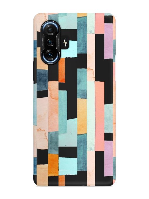 Geometric Seamless Pattern Snap Case for Poco F3 Gt (5G) Zapvi