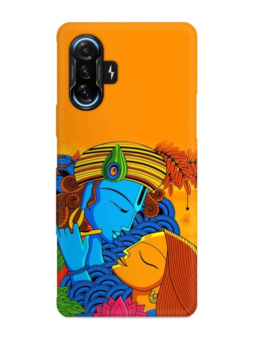 Illustration Hindu Goddess Snap Case for Poco F3 Gt (5G) Zapvi