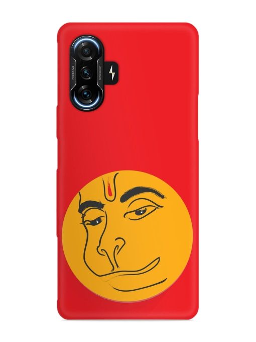 Lord Hanuman Vector Snap Case for Poco F3 Gt (5G) Zapvi