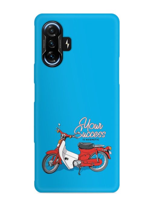 Motorcycles Image Vector Snap Case for Poco F3 Gt (5G) Zapvi