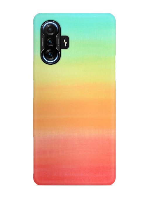 Background Sky Watercolor Snap Case for Poco F3 Gt (5G) Zapvi